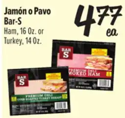 El Super Ham, 16 Oz. or Turkey, 14 Oz offer