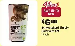Grocery Outlet Simply Color Alm Brn offer