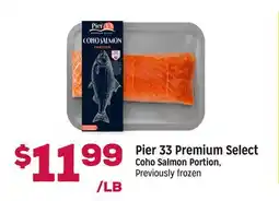 Grocery Outlet Pier 33 Premium Select Coho Salmon Portion offer