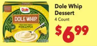 Vallarta Supermarkets Dole Whip Dessert offer