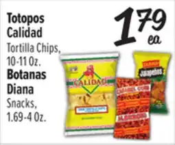 El Super Calidad Tortilla Chips, 10-11 Oz. or Diana Snacks, 1.69-4 Oz offer