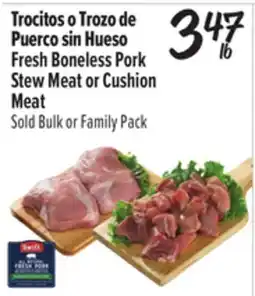 El Super Fresh Boneless Pork Stew Meat or Cushion Meat offer