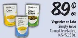 El Super Canned Vegetables offer