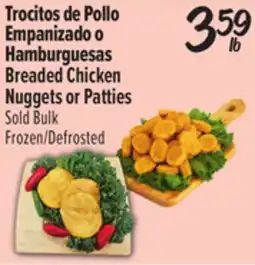 El Super Breaded Chicken Nuggets or Patties offer