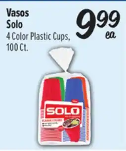El Super 4 Color Plastic Cups offer