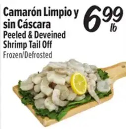 El Super Peeled & Deveined Shrimp Tail Off offer
