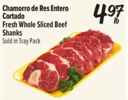 El Super Fresh Whole Sliced Beef Shanks offer
