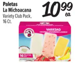 El Super La Michoacana Variety Club Pack offer