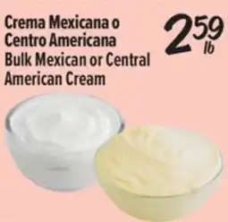 El Super Bulk Mexican or Central American Cream offer