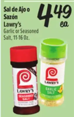 El Super Garlic or Seasoned Salt offer