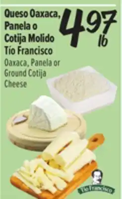 El Super Oaxaca, Panela or Ground Cotija Cheese offer