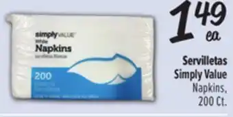 El Super Simply Value Napkins offer
