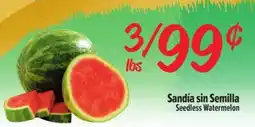 El Super Seedless Watermelon offer