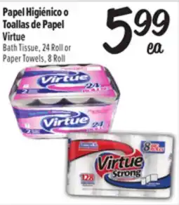 El Super Bath Tissue, 24 Roll or Paper Towels, 8 Roll offer