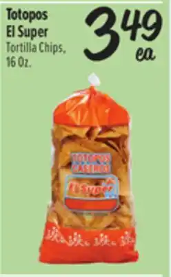 El Super Tortilla Chips offer