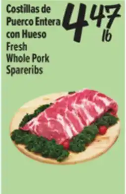 El Super Fresh Whole Pork Spareribs offer