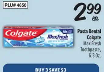 El Super Colgate Max Fresh Toothpaste offer