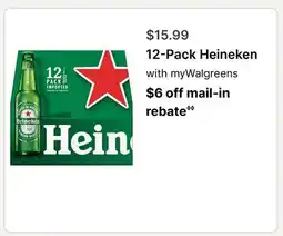Walgreens 12-Pack Heineken offer