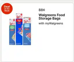 Walgreens Walgreens Food Storage Bags offer