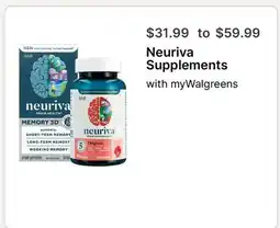 Walgreens Neuriva Supplements offer