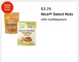 Walgreens Nice! Select Nuts offer