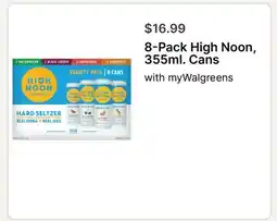 Walgreens 8-Pack High Noon offer