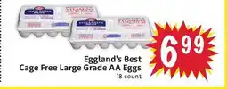 Foodmaxx Eggland's Best Cage Free Large Grade AA Eggs offer