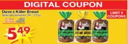 Superior Grocers Dave's Killer Bread offer
