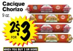 Superior Grocers Cacique Chorizo offer