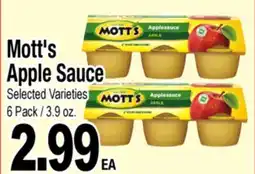 Superior Grocers Mott's Apple Sauce offer