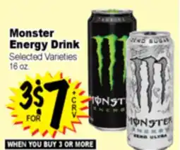 Superior Grocers Monster Energy Drink offer