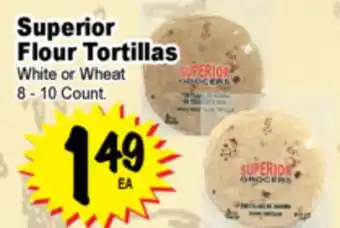 Superior Grocers Superior Flour Tortillas offer