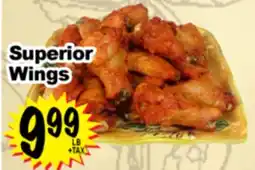 Superior Grocers Superior Wings offer