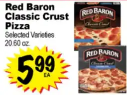 Superior Grocers Red Baron Classic Crust Pizza offer