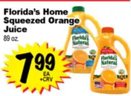 Superior Grocers Florida's Home Squeezed Orange Juice offer