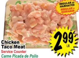 Superior Grocers Chicken Taco Meat offer