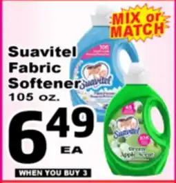 Superior Grocers Suavitel Fabric Softener offer