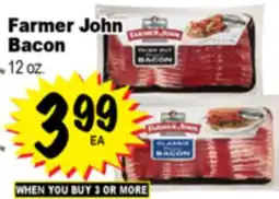 Superior Grocers Farmer John Bacon offer