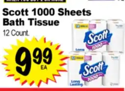 Superior Grocers Scott 1000 Sheets Bath Tissue offer