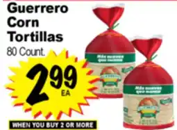 Superior Grocers Guerrero Corn Tortillas offer