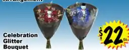 Superior Grocers Celebration Glitter Bouquet offer