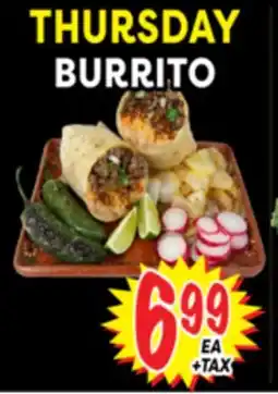 Superior Grocers BURRITO offer