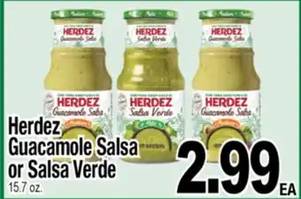 Superior Grocers Herdez Guacamole Salsa or Salsa Verde offer