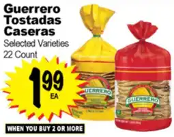 Superior Grocers Guerrero Tostadas Caseras offer