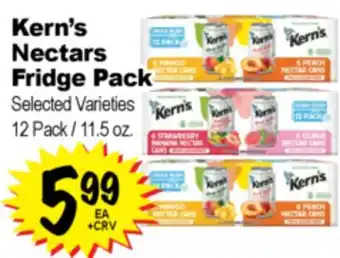 Superior Grocers Kern's Nectars Fridge Pack offer