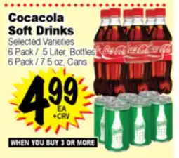 Superior Grocers Cocacola Soft Drinks offer