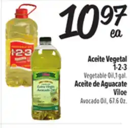El Super Fresh 1-2-3 Vegetable Oil, 1 gal, Viloe Avocado Oil, 67.6 Oz offer