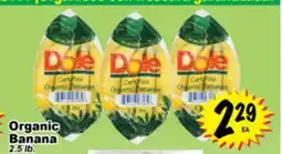 Superior Grocers Organic Banana offer