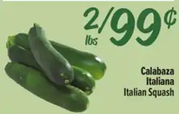 El Super Fresh Italian Squash offer