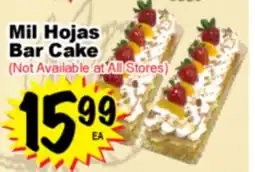 Superior Grocers Mil Hojas Bar Cake offer